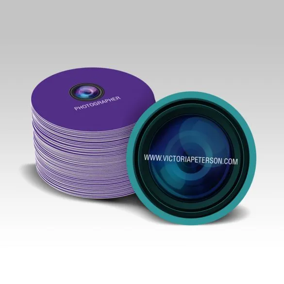 Round Business Cards